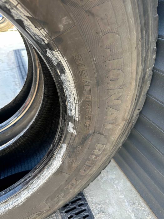 GoodYear 315/80R22.5 - Anvelope Camion, Stare excelenta, Garantie 100%!