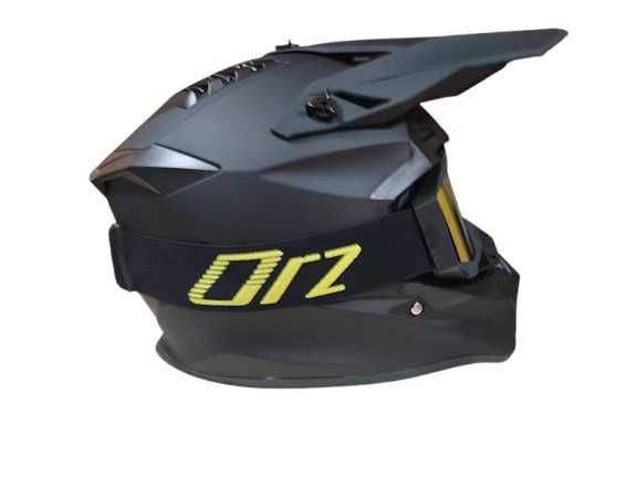 Каска Крос Мотор/Скутер/Бъги/Вело/АТВ + Очила -195-3