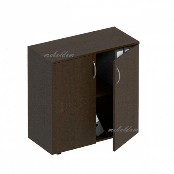 Етажерка 80/35/75см. офис модул с 2 плавни врати за класьори(код-7019)