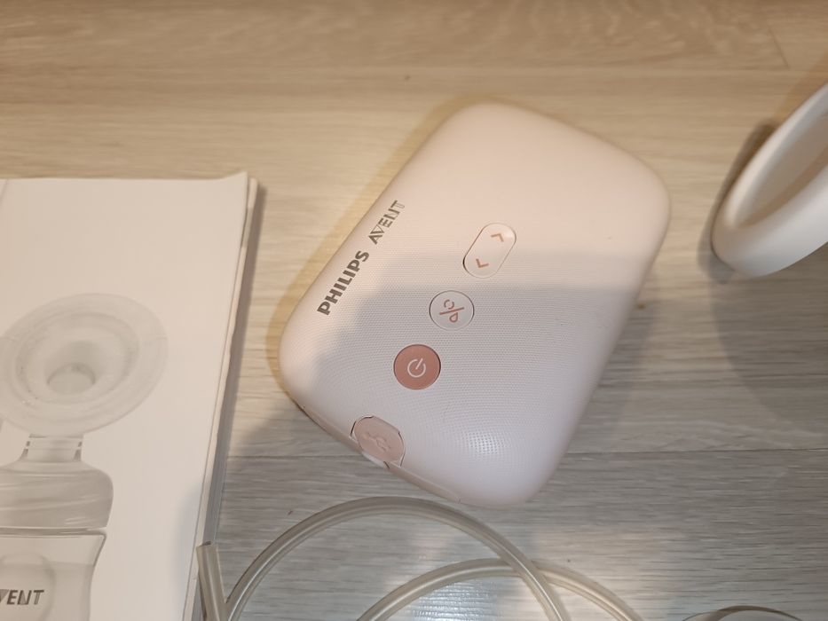 Pompa de san electrica PHILIPS AVENT SCF395/31, roz-alb