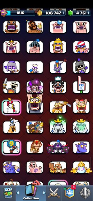 Clash royale акк