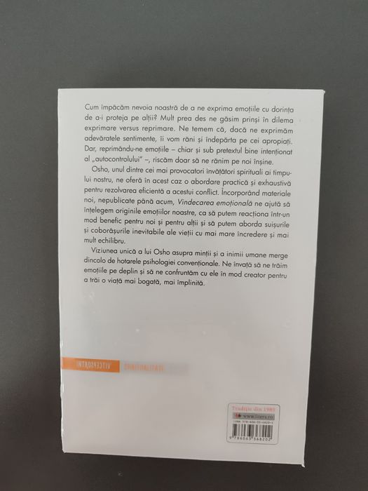 Carte SIGILATA, Vindecarea emotionala