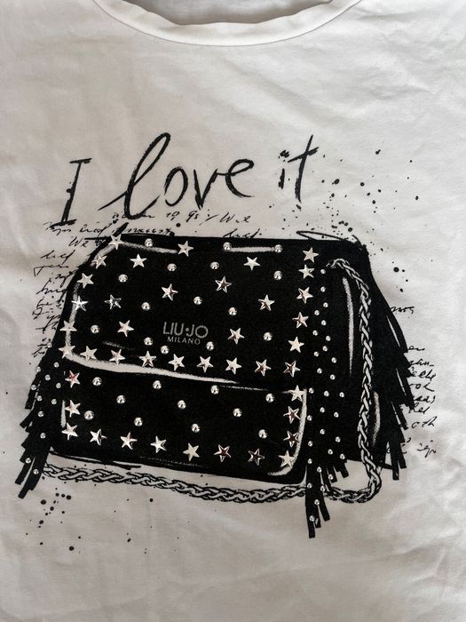 Дамска тениска Liu Jo оригинална бял