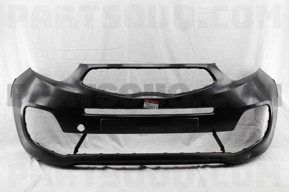 Бампер передний на Киа Пиканто 2014-/Kia Picanto 2014-