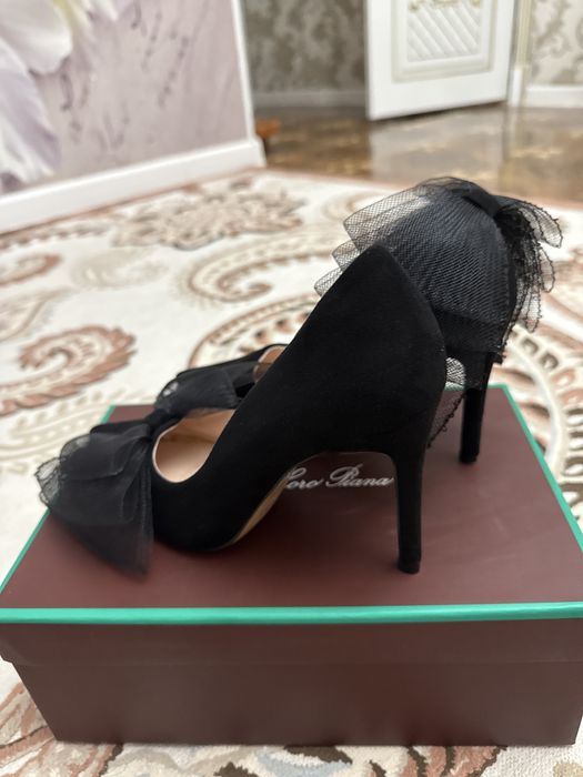 Черный каблук 37 размер