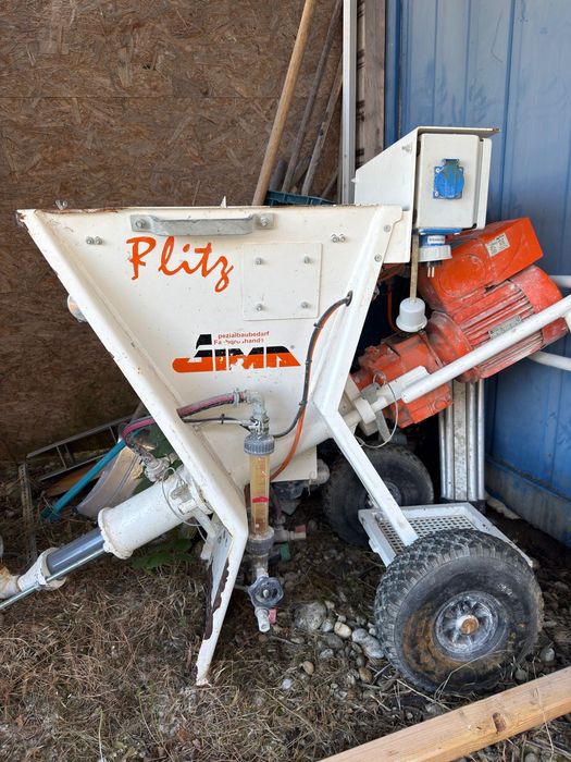 Pompă de tencuit GIEMA Blitz TP18 – 230V