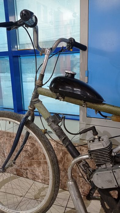 Веломотор F80 в аксу