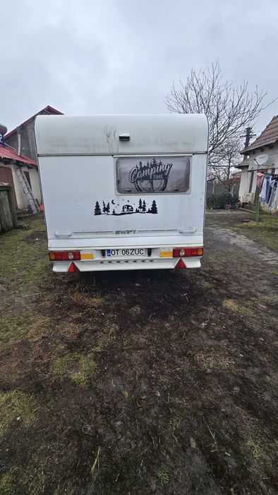 Rulotă înmatriculată