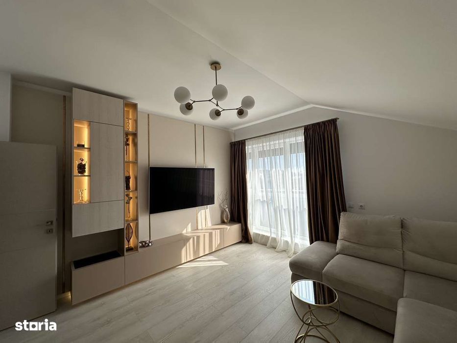 Apartament premium 3 camere PRIMA INCHIRIERE cu terasă, anexe, parcare