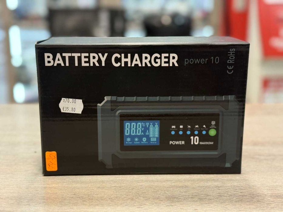 Зарядно устройство Luxeon BC-1210 – Интелигентно зарядно за 12V и 24V