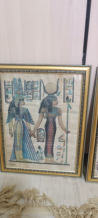 Продам картины из папируса