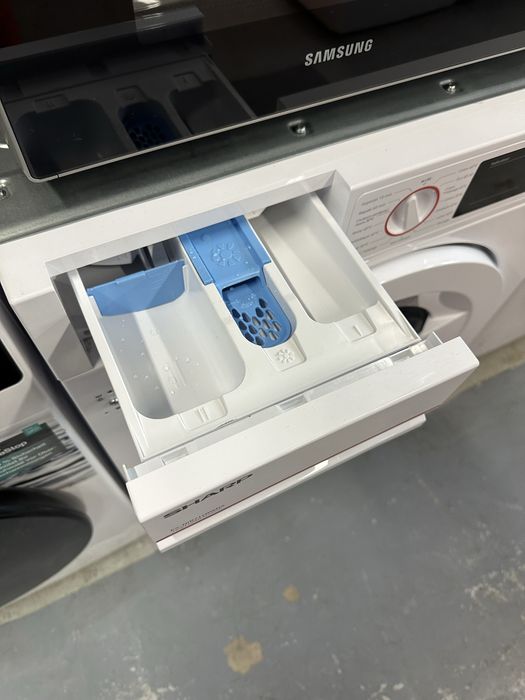 !! PROMOTIE!! Mașină de spălat rufe incorporabilă Sharp ES-NIB714BWNA