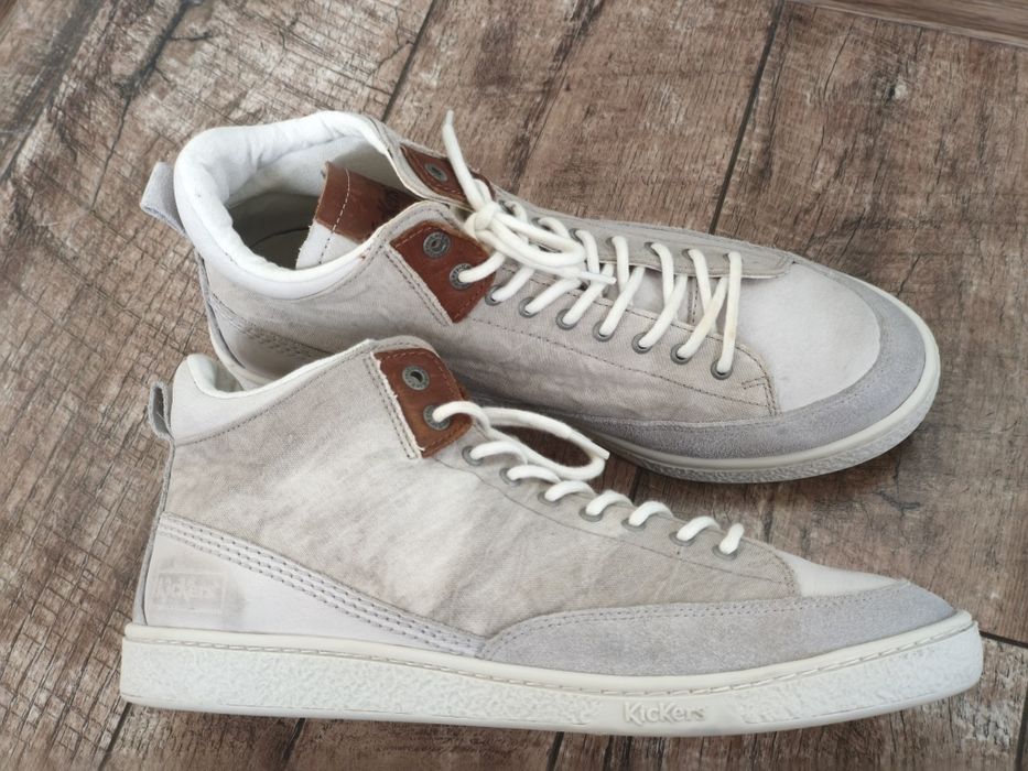 KicKers, кецове естествена кожа и текстил, номер 42