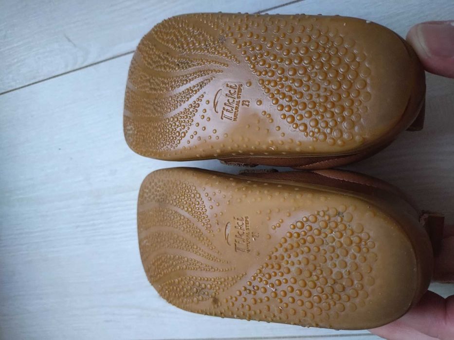 [Pantofi piele copii] Marca Tikki, nr 23, Piele, Maro
