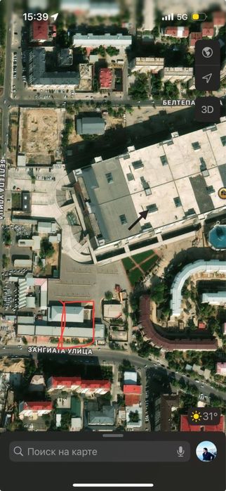 Ibn sino 1404kv Bino, Stroy mart bozori yon tarafida