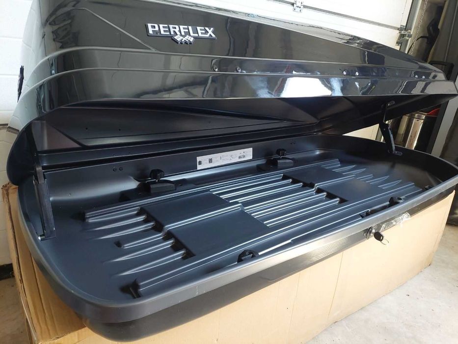 Автобокс (Багажник за таван) Perflex Eco Black 370 и 500 л.