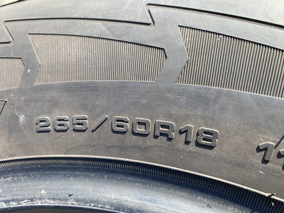 Шины 265/60/18 пара бу гудиер