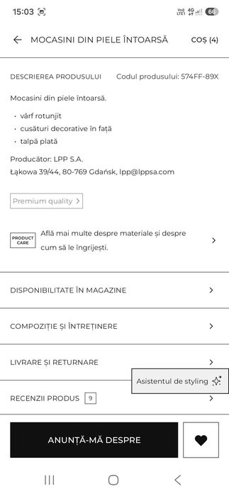 Mocasini Reserved