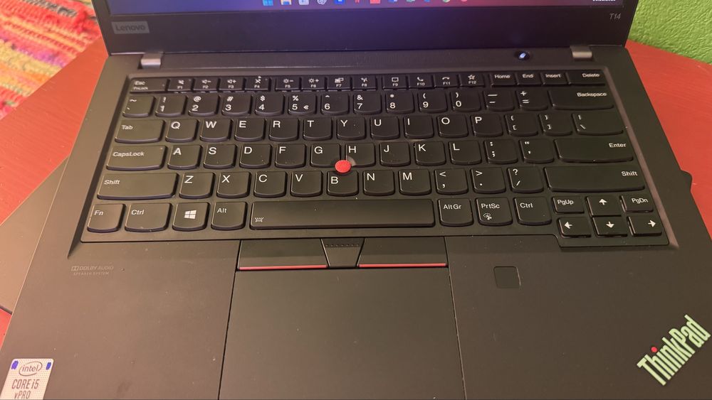 Lenovo Thinkpad T14 Gen 1, core I5-10310U, 16 GB RAM, 256 SSD NVME