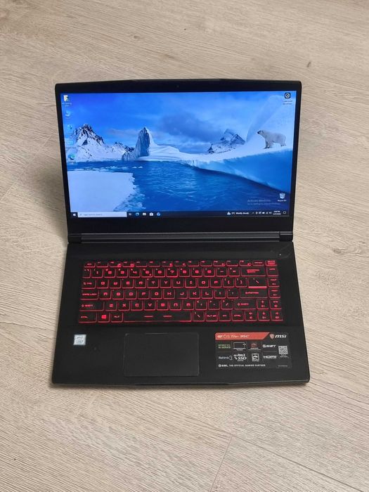 Laptop Gaming MSI GF63, i5-9300H, GTX 1650 4GB, 24GB, SSD 256 GB + 1TB