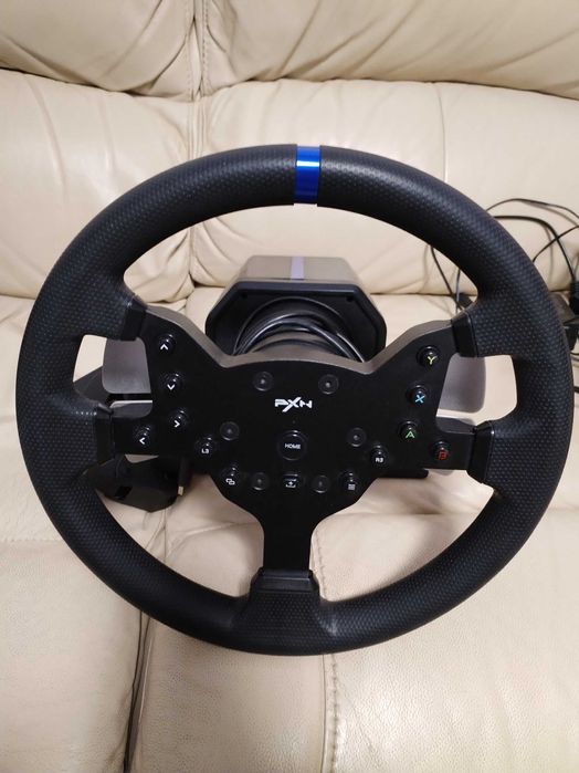 Vand volan force feedback PXN-V99, PC, Xbox Series X, PlayStation 5  !