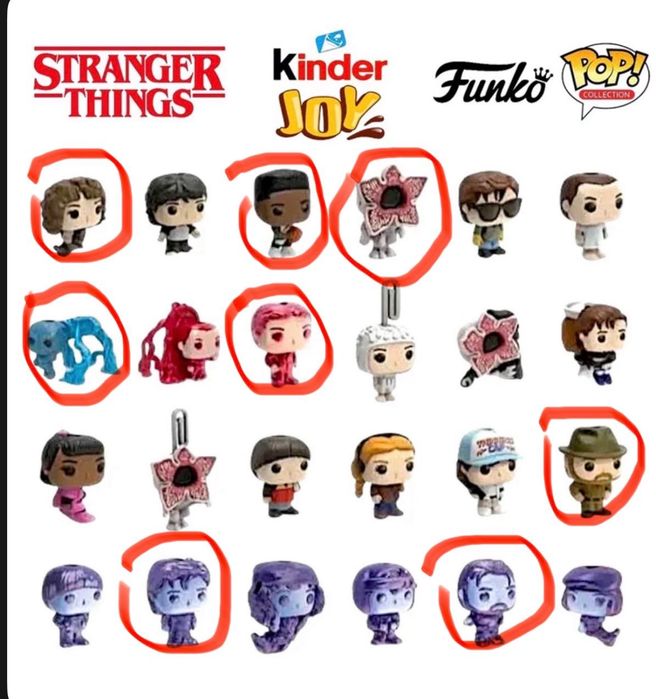 Фигурки Очень Странные Дела