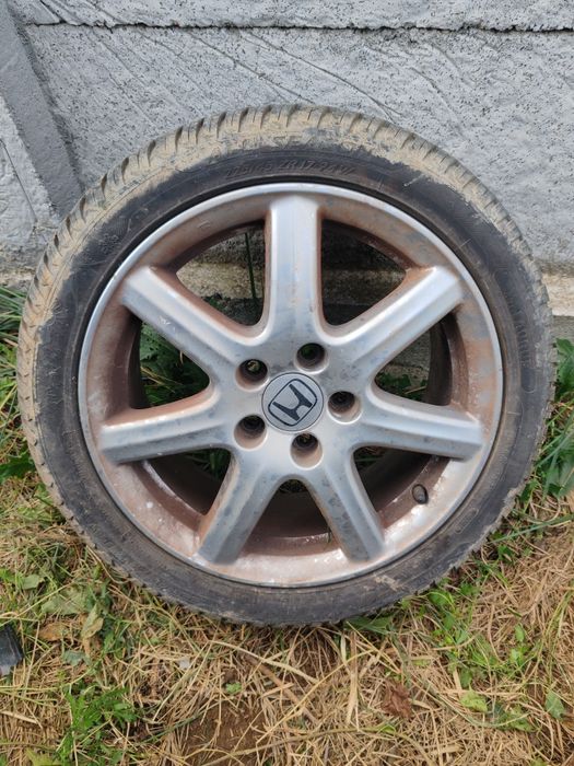 Jante honda civic 5x114,3 R17 cu cauciucuri iarna m+s