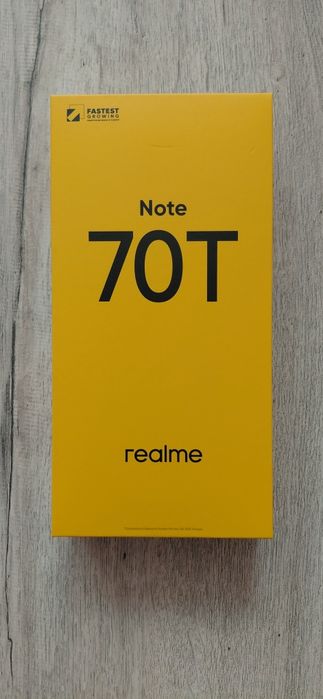 Realmi Note 70T Чисто Нов В гаранция 2години