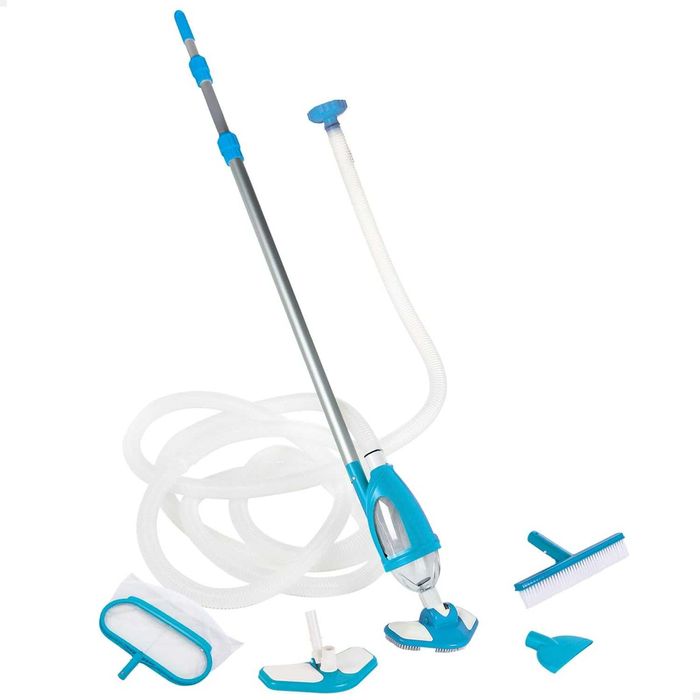 Kit curatare pentru piscina Deluxe Intex 28003, 5 piese - maner telescopic 279 cm