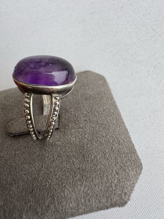 Inel argint ametist
