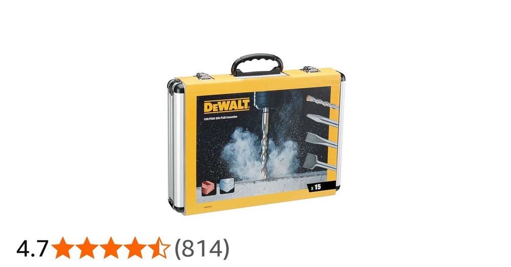 Комплект свредла и секачи DeWalt DT9679-QZ SDS Plus - 15 части