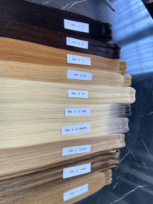 Естествена славянска  коса