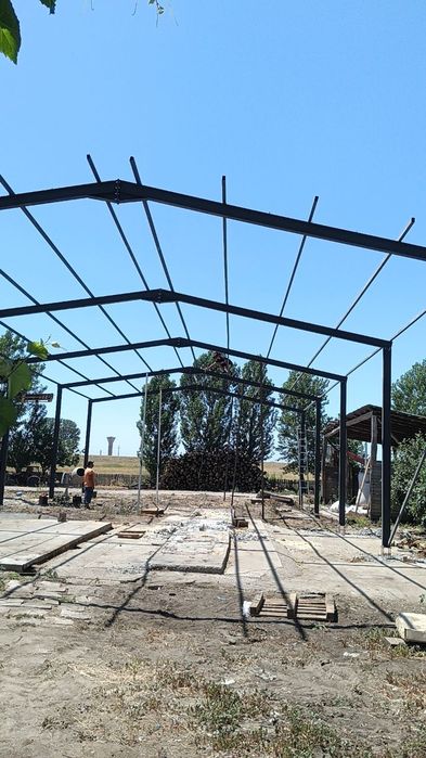 Vand si construiesc o gama larga de hale sau structuri metalice noi ne