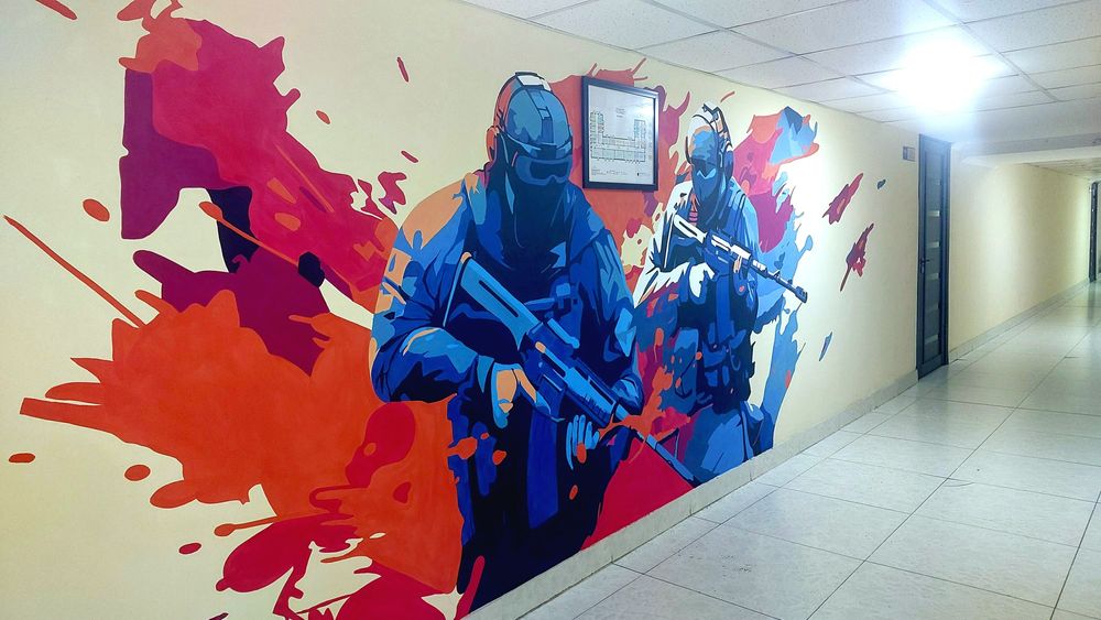 Rassom Рассом  художник роспись стен