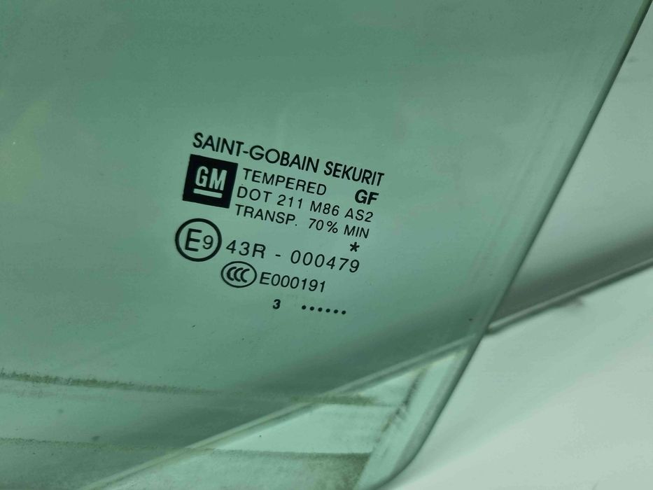 Geam usa stanga spate Opel Corsa D [Fabr 2006-2013]