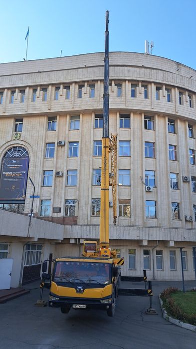 Услуги и аренда автокрана в Алматы и области