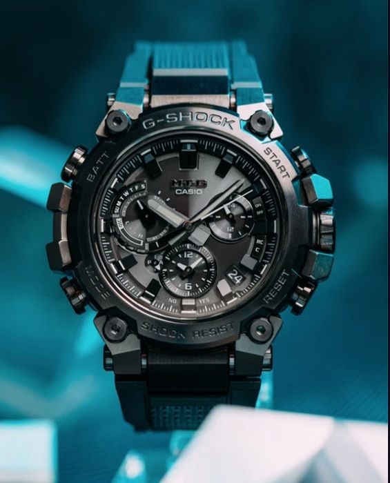 *Чисто Нов* Casio G-Shock MTG-B3000-1B *Triple Black*