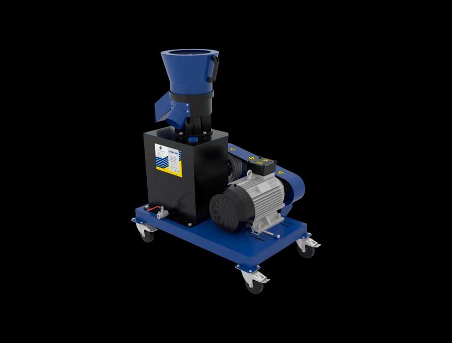 Masina de peleti GRAND 200 TMC 150 kg/h rumeguș, max. 500 kg/h furaje