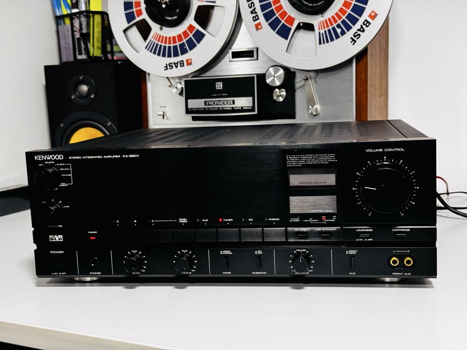 Amplificator KENWOOD KA-990V,factor amortizare-1000, 165W/canal 4 ohmi