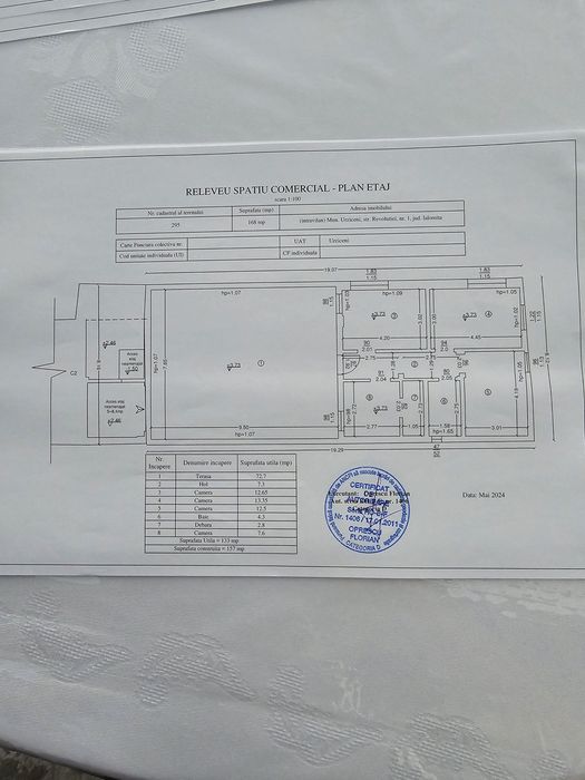Apartament plus spații comerciale