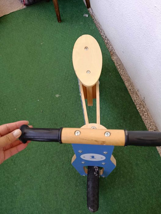 Дървено баланс колело play time