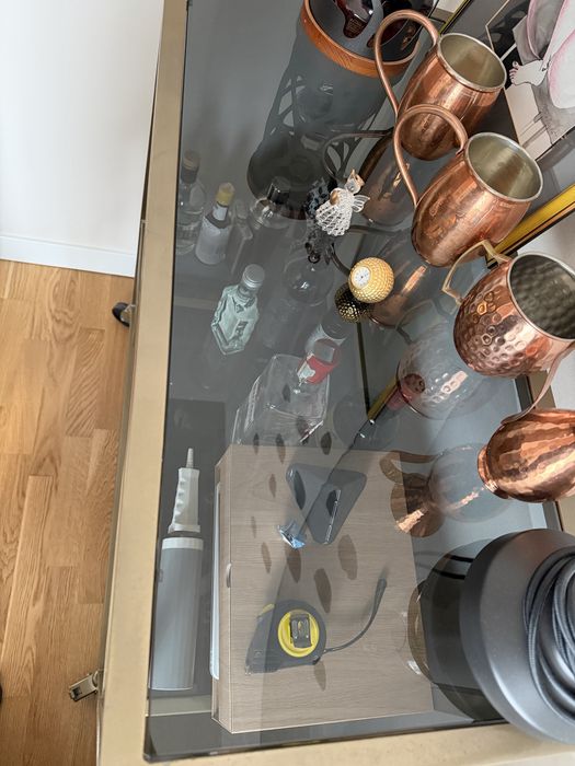 Bar carucior, sticla securizata