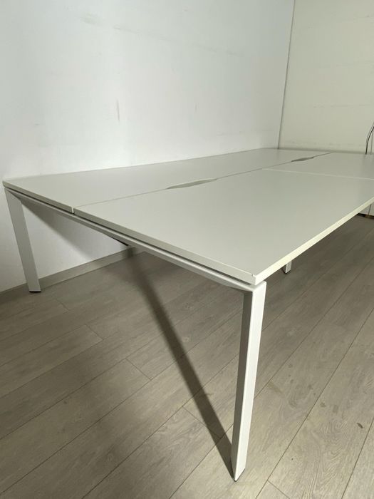 3 Buc. Bench 4 Posturi 240X160 cm; Masă de Lucru Birou Ședințe