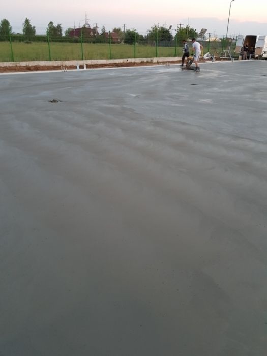 Betoane elicopterizate, Turnari si finisari betoane