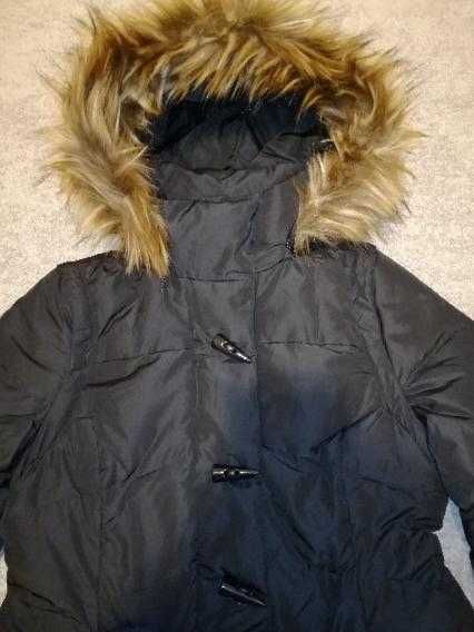 #Redus la 130 RON. Geaca de dama, JESSIE G., neagra, marimea M