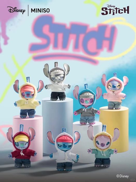 Новинка от Miniso Stitch Gen Z Street Стич