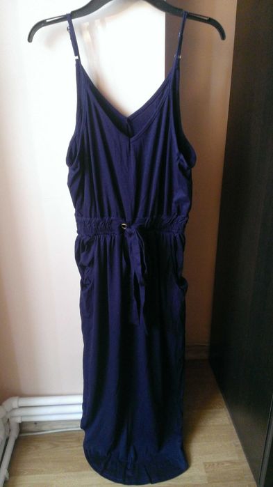 rochie albastra bleumarin