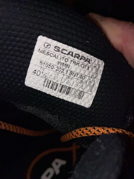 Bocanc damă Scarpa Mescalito TRK GTX
