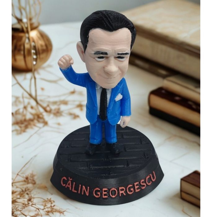 Statuie print 3d color Calin Georgescu