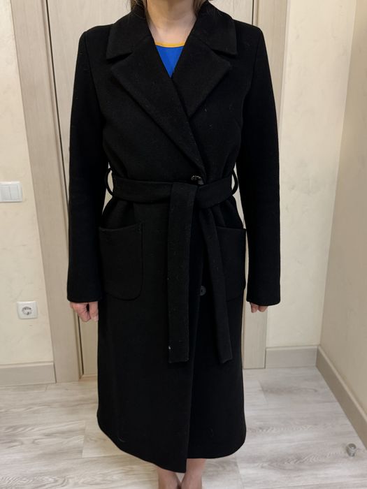 Пальто женское черное